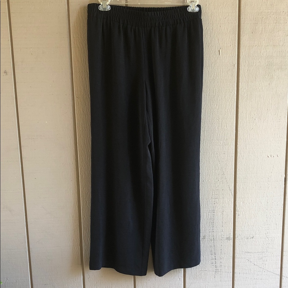 Wren Black Wide Leg Pants